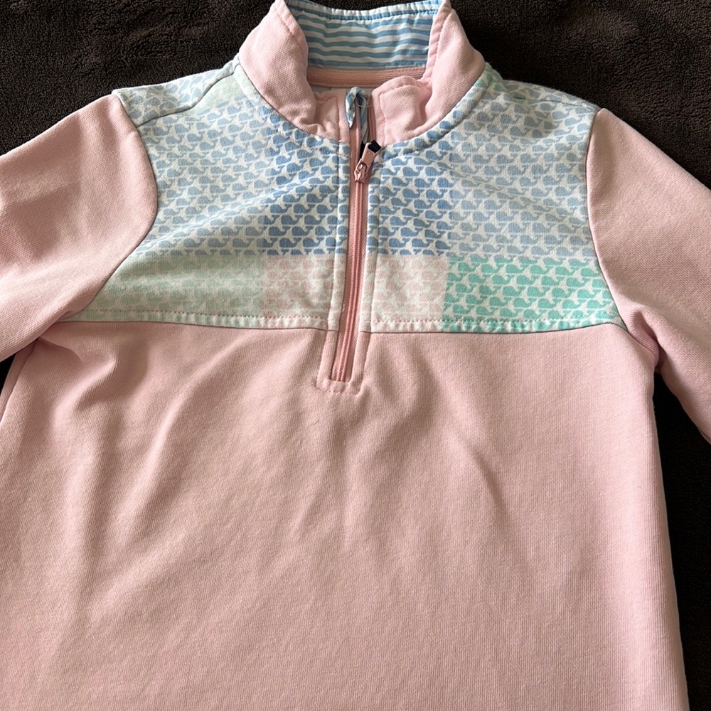 Girls Vineyard vines 3/4 zip
